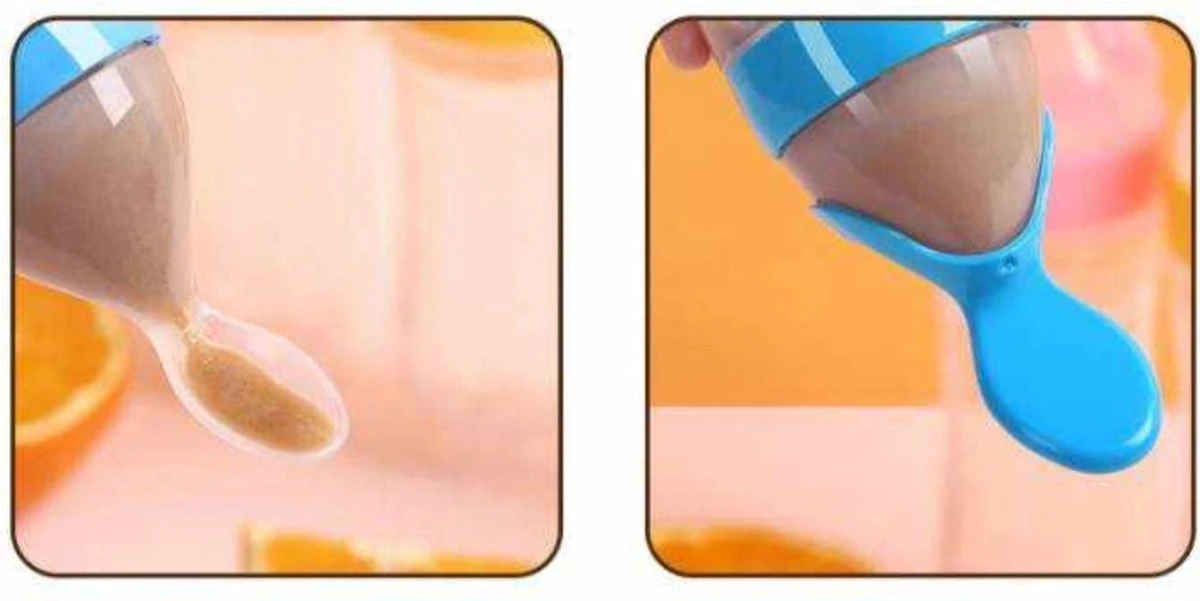 Merkloos Baby Fles - Lepel - Knijpfles Voedingslepel ROZE 6 Merkloos Baby Fles - Lepel - Knijpfles Voedingslepel ROZE - Afbeelding 4