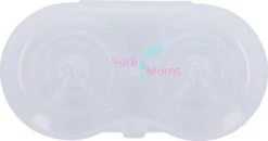 Pure Moms Tepelhoedjes Beschermen Je Tepels En Helpen Het Aanleggen Vergemakkelijken Als Dit Niet Goed Lukt Of Pijnlijk Is - 2 Cm Speen - 2 Stuks - 0-12 Maanden, 1-2 Jaar - BPA Vrij - Beschermend Bakje -Zuigelingenvoeding 1200x633 1