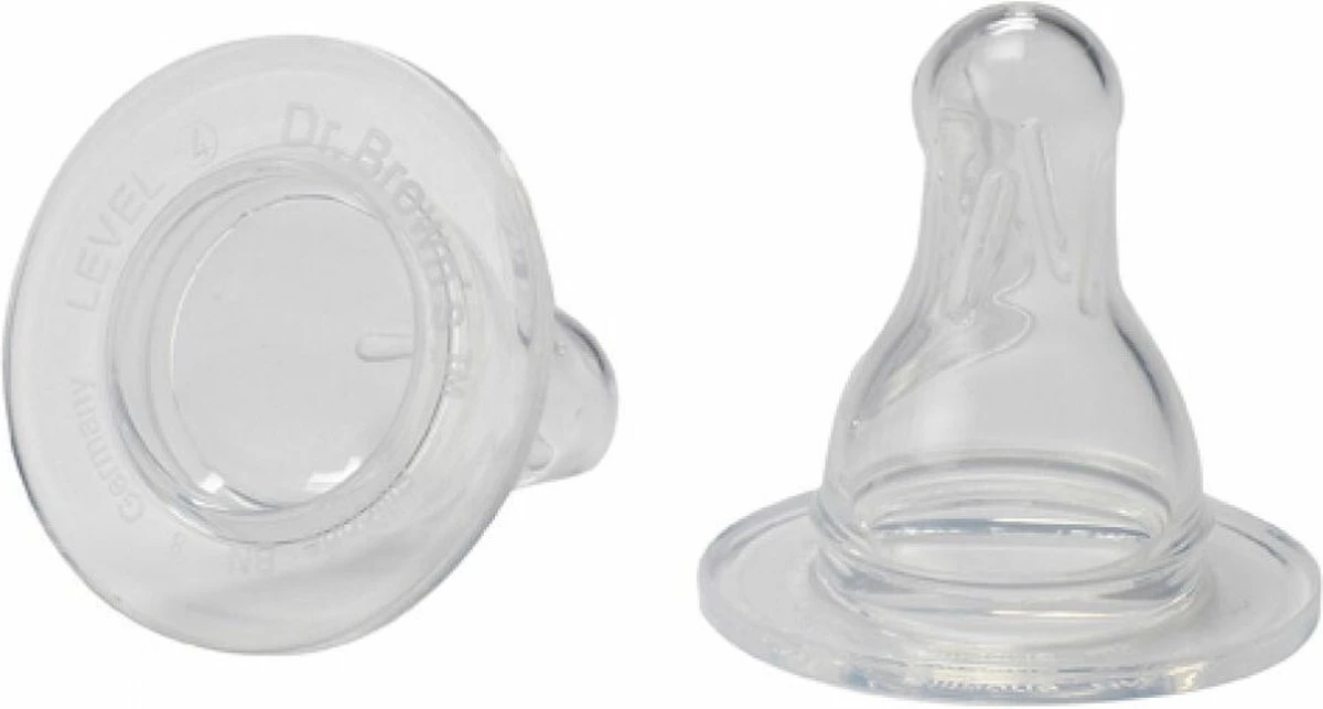 Dr. Brown's Fles Speen Standaard - Fase 4 - 2 Stuks 4 Dr. Brown's Fles Speen Standaard - Fase 4 - 2 Stuks - Afbeelding 2