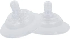 Pure Moms Tepelhoedjes Beschermen Je Tepels En Helpen Het Aanleggen Vergemakkelijken Als Dit Niet Goed Lukt Of Pijnlijk Is - 2 Cm Speen - 2 Stuks - 0-12 Maanden, 1-2 Jaar - BPA Vrij - Beschermend Bakje -Zuigelingenvoeding 1200x667 2