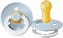 Bibs Fopspeen 3 Stuks | 6-18 Maanden | NEW Glow In The Dark: Baby Blue, Sage En Cloud | Maat 2 -Zuigelingenvoeding 1200x736