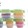Fiorire Babyvoeding Bewaarbakjes Met 2 Gratis Lepels - BPA Vrij - Diepvriesbakjes - 4 X 120 Ml - 6 X 60 Ml 1 Fiorire Babyvoeding Bewaarbakjes Met 2 Gratis Lepels - BPA Vrij - Diepvriesbakjes - 4 X 120 Ml - 6 X 60 Ml -Zuigelingenvoeding 1200x790