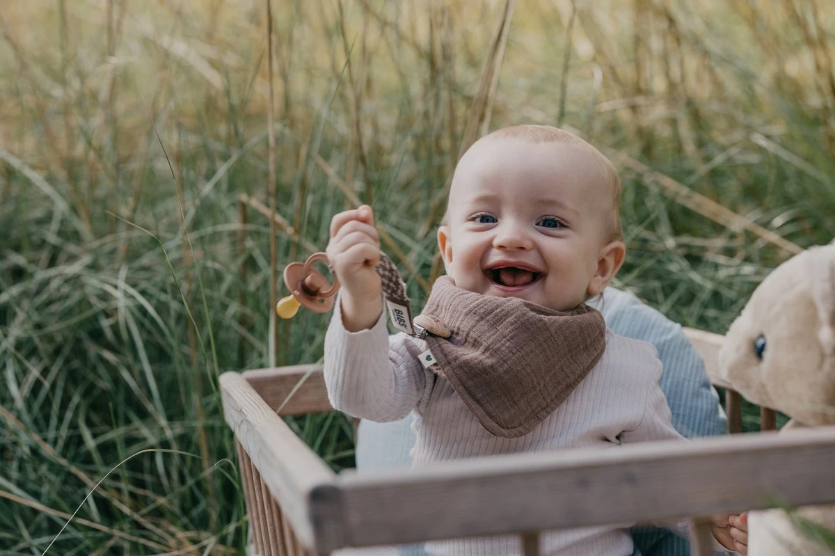 BiBS - Fopspeenkoord - Petrol / Baby Blue - 0+ Maanden 6 BiBS - Fopspeenkoord - Petrol / Baby Blue - 0+ Maanden - Afbeelding 4