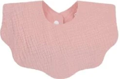 4 Stuks - Hydrofiele Slabbetjes Bloemvorm - Effen Beige Roze Groen -Zuigelingenvoeding 1200x799 26