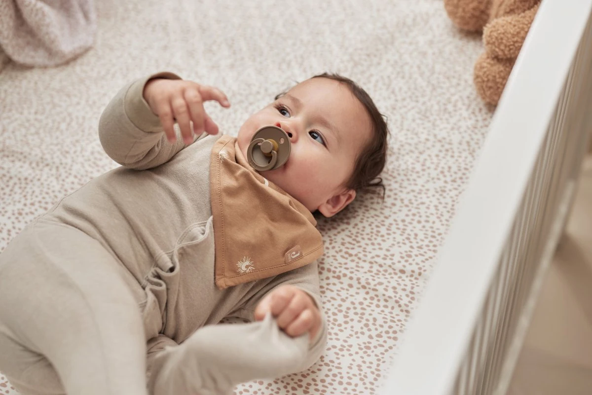 Jollein Slab Bandana Stargaze - Biscuit - 2 Stuks 9 Jollein Slab Bandana Stargaze - Biscuit - 2 Stuks - Afbeelding 7