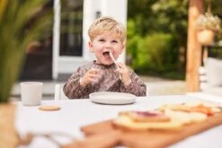 Jollein Slab Waterproof Met Mouw Meadow - Rosewood -Zuigelingenvoeding 1200x800 163