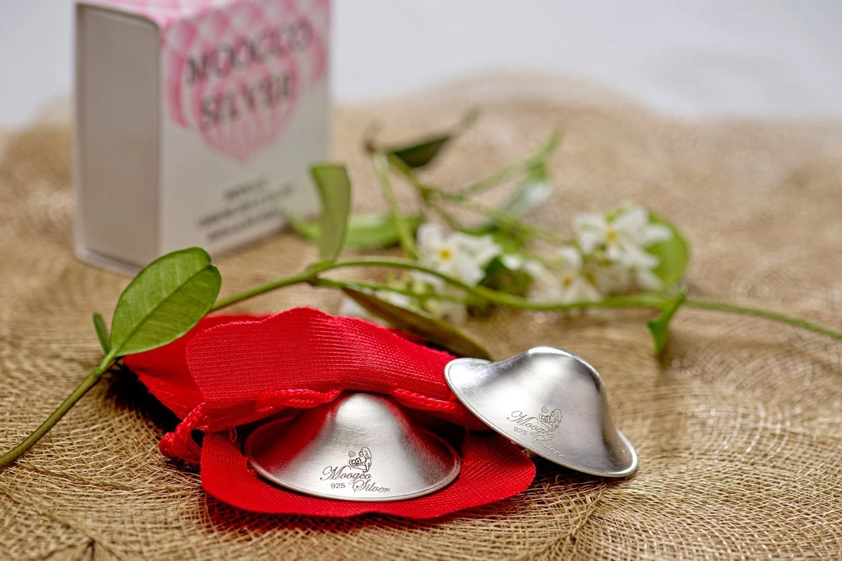 Tepelkapjes - Silver Nursing Cups- De Originele Zilveren Tepelbeschermer- 925 ZilverTepelkapjes - Maat M 7 Tepelkapjes - Silver Nursing Cups- De Originele Zilveren Tepelbeschermer- 925 ZilverTepelkapjes - Maat M - Afbeelding 5