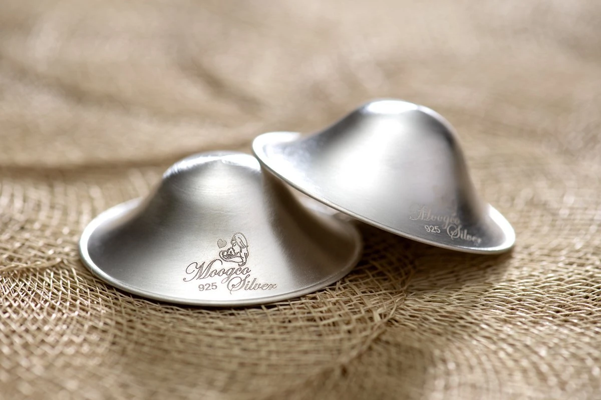 Tepelkapjes - Silver Nursing Cups- De Originele Zilveren Tepelbeschermer- 925 ZilverTepelkapjes - Maat M 9 Tepelkapjes - Silver Nursing Cups- De Originele Zilveren Tepelbeschermer- 925 ZilverTepelkapjes - Maat M - Afbeelding 7