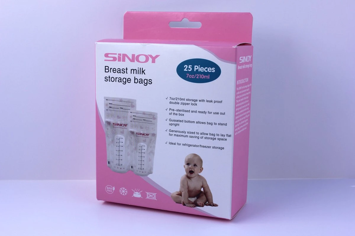 Merkloos Moedermelk Bewaarzakjes - Borstvoeding Bewaarzakje - 210 Ml - 25 Stuks - Steriel - Makkelijk Etiketteren 8 Merkloos Moedermelk Bewaarzakjes - Borstvoeding Bewaarzakje - 210 Ml - 25 Stuks - Steriel - Makkelijk Etiketteren - Afbeelding 6