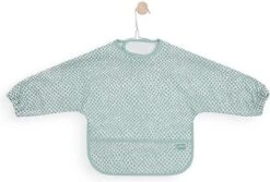 Jollein Slab Waterproof Met Mouw Meadow - Rosewood -Zuigelingenvoeding 1200x811