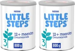 Little Steps Standaard 3 Flesvoeding - Vanaf 12 Maanden - 2 X 800 Gram