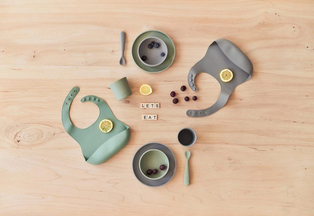 Jollein Slab Siliconen - Ash Green 8 Jollein Slab Siliconen - Ash Green - Afbeelding 6