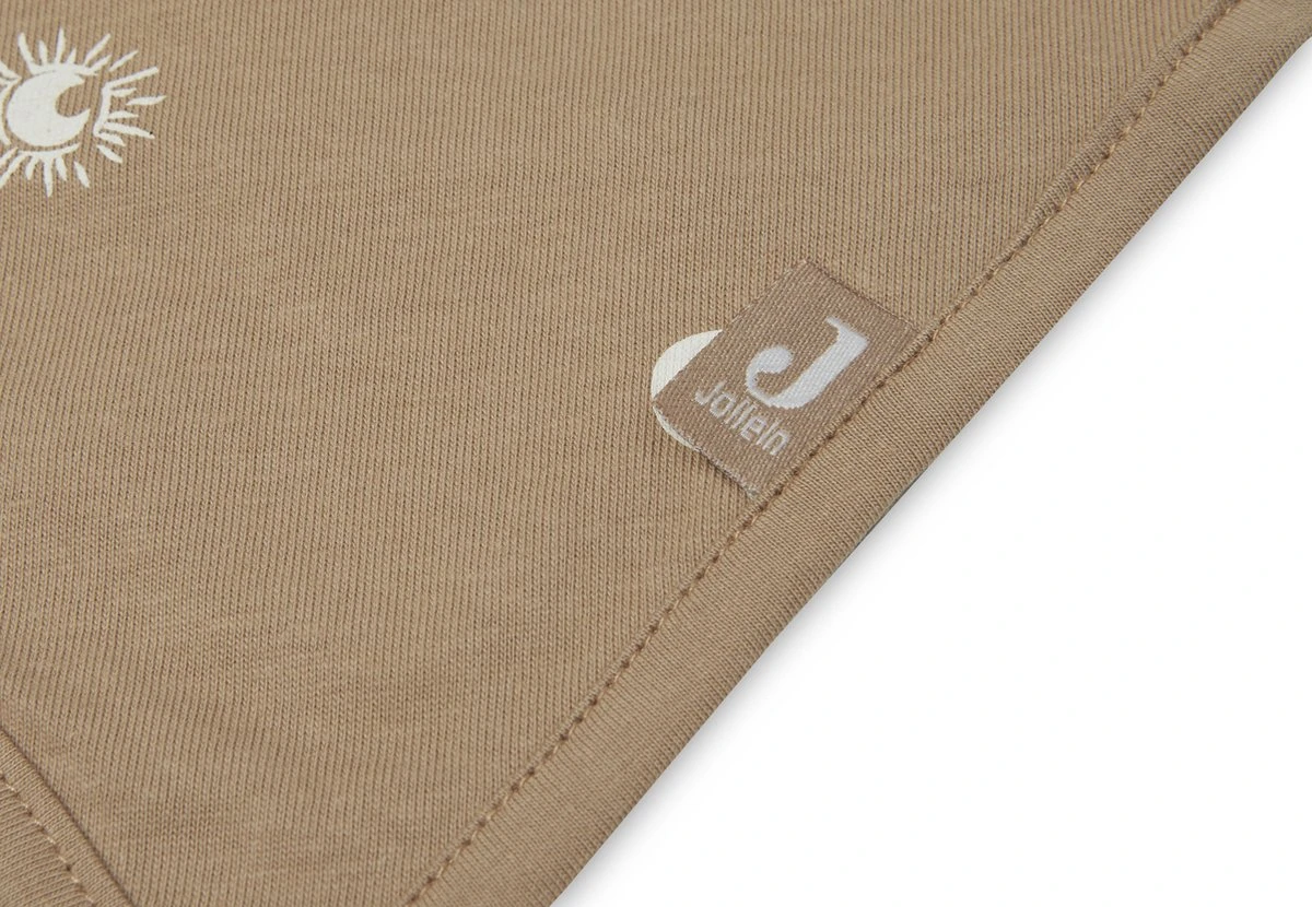 Jollein Slab Bandana Stargaze - Biscuit - 2 Stuks 10 Jollein Slab Bandana Stargaze - Biscuit - 2 Stuks - Afbeelding 8