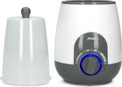 Alecto BW-512 CAR+ - Flessenwarmer 500W - Snelle Opwarming En Sterilisatie Thuis En Onderweg - Geleverd Met 12V Auto Adapter En Stoomkap - Wit -Zuigelingenvoeding 1200x857