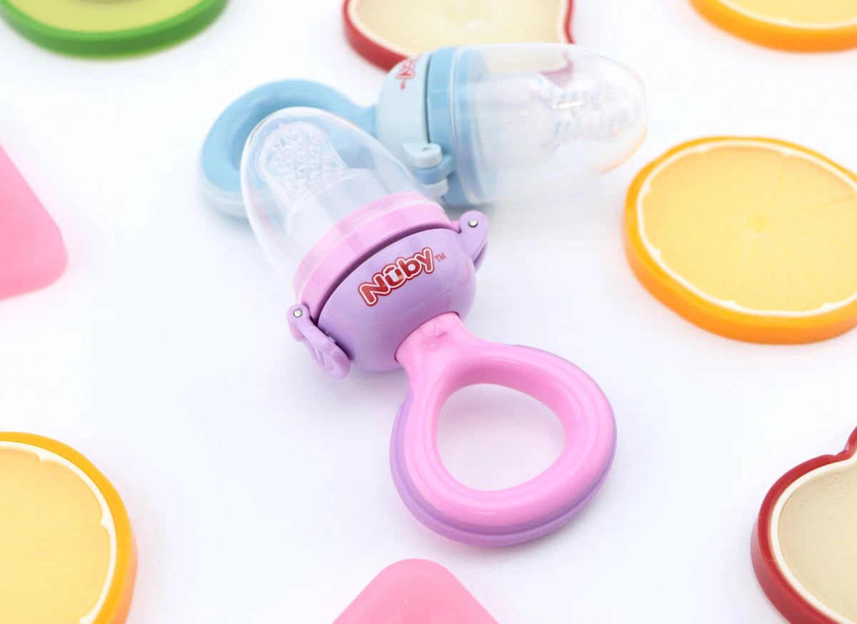 Nûby Sabbelzakje Nibbler Siliconen Roze 6mnd+ 8 Nûby Sabbelzakje Nibbler Siliconen Roze 6mnd+ - Afbeelding 6