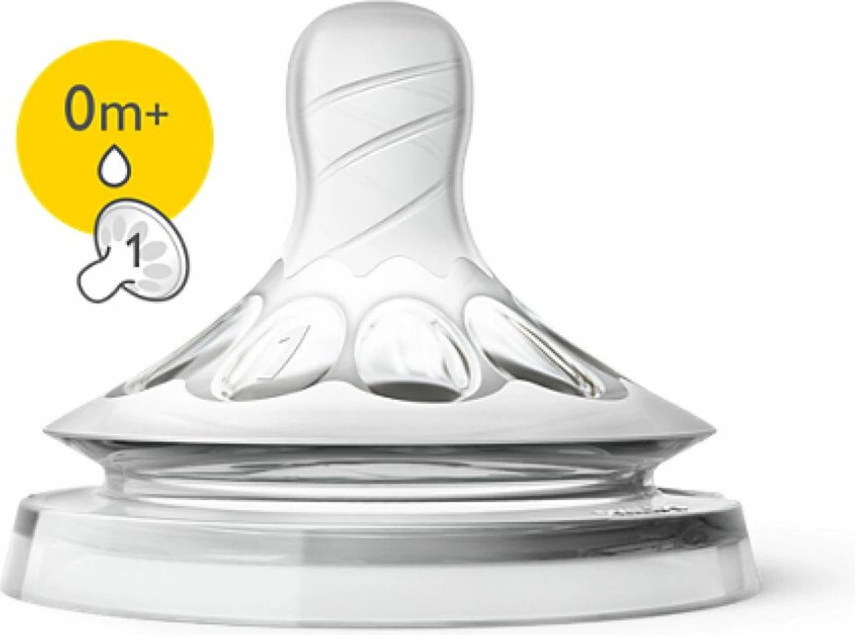 Philips Avent SCF041/27 Natural Speen - 0m+ - 2stuks 3 Philips Avent SCF041/27 Natural Speen - 0m+ - 2stuks