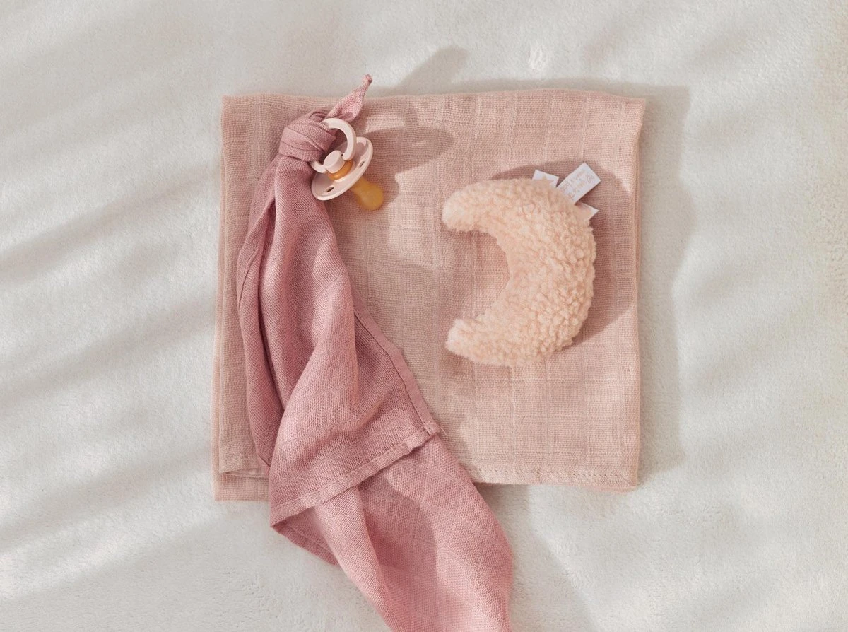 Jollein Hydrofiel Monddoekje Bamboe Katoen - Pale Pink - 3 Stuks 4 Jollein Hydrofiel Monddoekje Bamboe Katoen - Pale Pink - 3 Stuks - Afbeelding 2