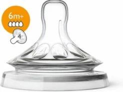 Philips Avent SCF044/27 Natural Speen - 6m+ - 2 Stuks -Zuigelingenvoeding 1200x897 1
