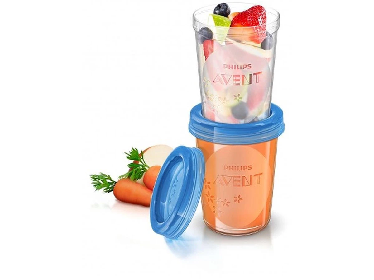 Philips Avent SCF619/05 Bewaarbekers Voor Babyvoeding - 180 Ml - 5 Stuks 3 Philips Avent SCF619/05 Bewaarbekers Voor Babyvoeding - 180 Ml - 5 Stuks