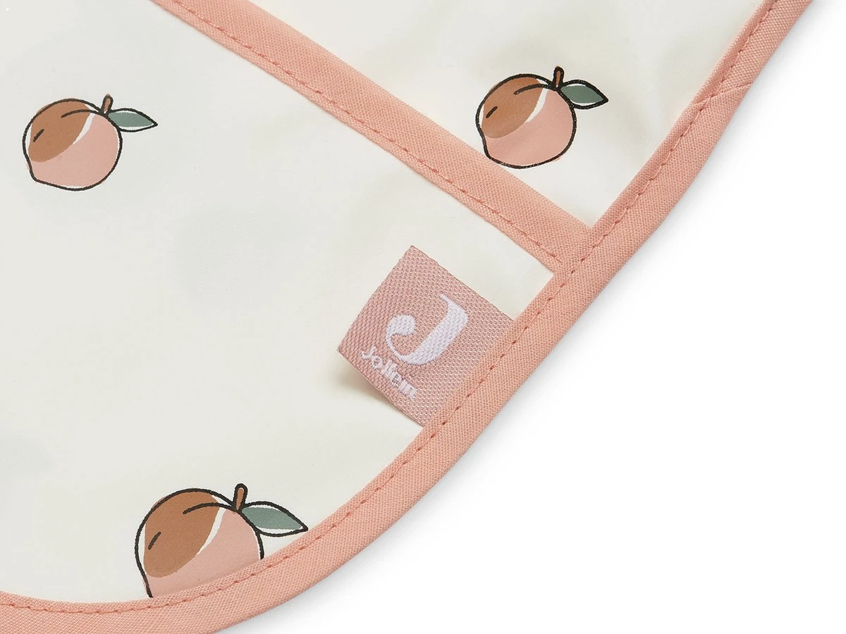Jollein Slab Waterproof Met Mouw - Peach 7 Jollein Slab Waterproof Met Mouw - Peach - Afbeelding 5