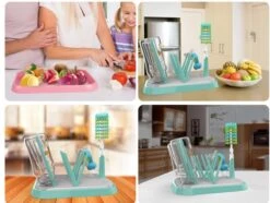 Nevi Afdruiprek Met Lekbak - Afdruipmat Voor 10 Flessen - Opvouwbaar Droogrek Babyfles - Inclusief Afwasborstel 30 Nevi Afdruiprek Met Lekbak - Afdruipmat Voor 10 Flessen - Opvouwbaar Droogrek Babyfles - Inclusief Afwasborstel -Zuigelingenvoeding 1200x904