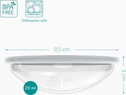Navaris Opvangbekers Voor Borstmelk X4 - Siliconen En Polypropyleen Opvangbekers Voor Borstvoeding - Opvangen En Bewaren Van Moedermelk 14 Navaris Opvangbekers Voor Borstmelk X4 - Siliconen En Polypropyleen Opvangbekers Voor Borstvoeding - Opvangen En Bewaren Van Moedermelk -Zuigelingenvoeding 1200x912