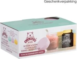 Kilner - Set Van 6 Voorraadpotten Voor Babyvoeding - Glas - Silicone Deksels - 6 X 110 Ml -Zuigelingenvoeding 1200x919 2