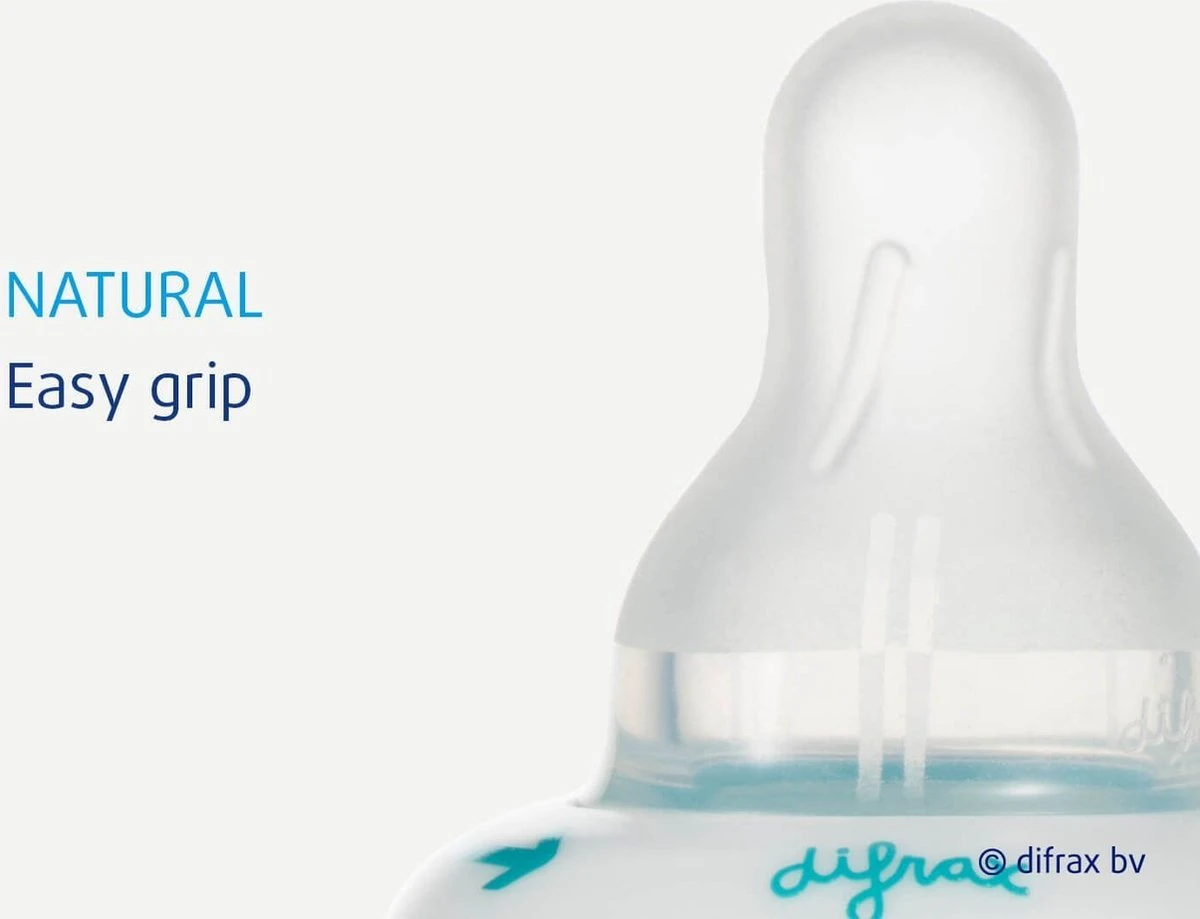 Difrax 1-2-3 Doseerspeen Natural - 2st 4 Difrax 1-2-3 Doseerspeen Natural - 2st - Afbeelding 2