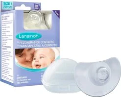 Lansinoh - Tepelbeschermers 2 Stuks - 20mm - Met Beschermdoos