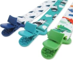 Set 3 Stuks Speenkoord - Funky Animal -Zuigelingenvoeding 1200x982