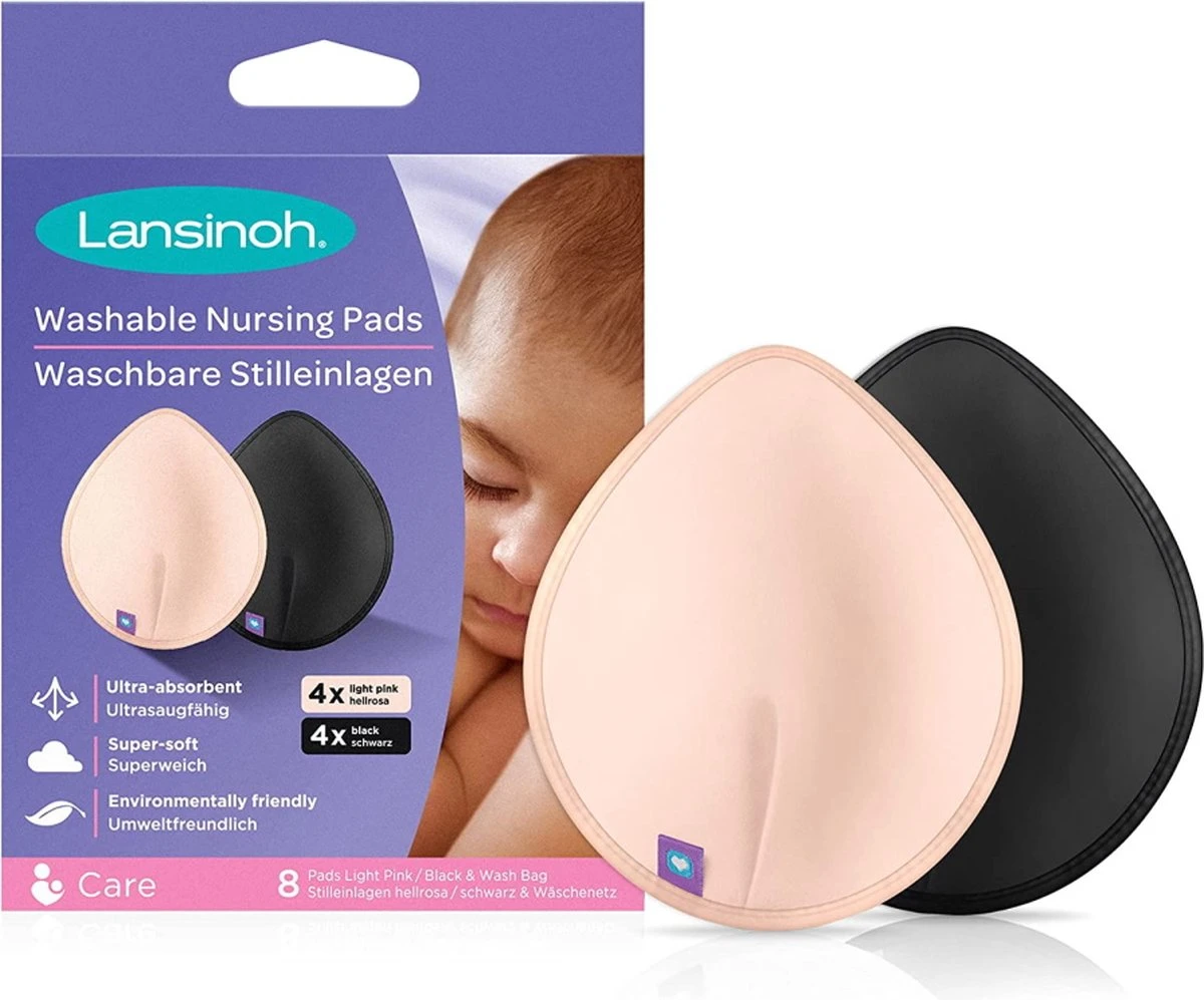 Lansinoh 8 Stuks Wasbare Borstcompressen Incl. Waszakje 20387 8 Lansinoh 8 Stuks Wasbare Borstcompressen Incl. Waszakje 20387 - Afbeelding 6