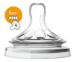 Philips Avent SCF044/27 Natural Speen - 6m+ - 2 Stuks -Zuigelingenvoeding 1200x997