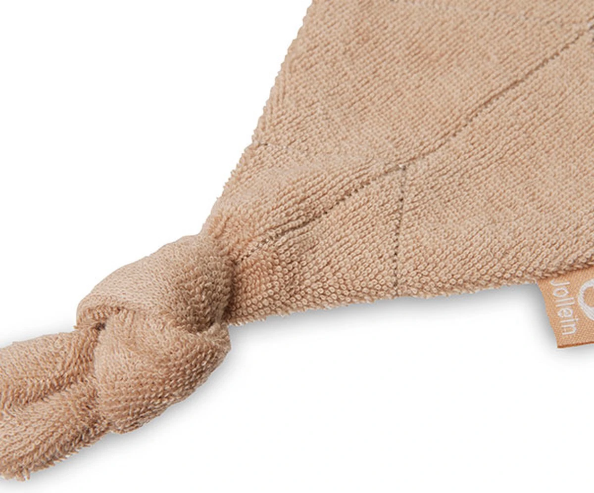 Jollein Speendoekje Badstof - Biscuit 4 Jollein Speendoekje Badstof - Biscuit - Afbeelding 2