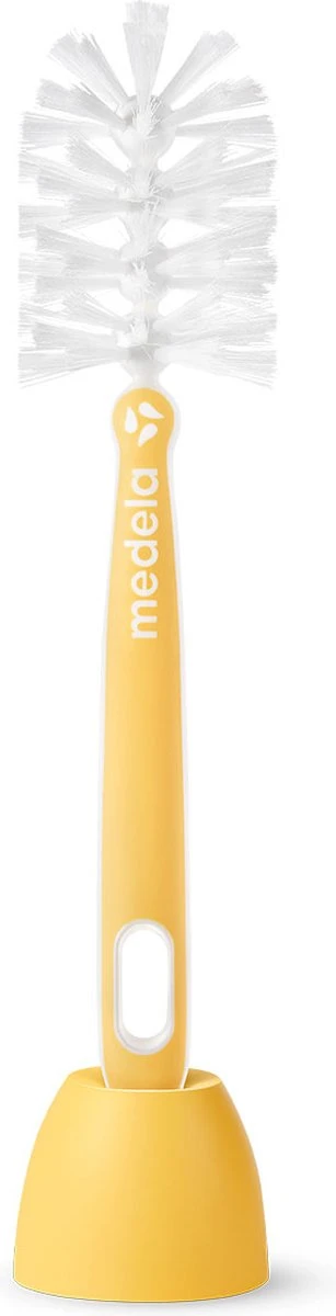 Medela Quick Clean Flessenborstel Met Speenreiniger En Standaard - Flexibele Borstel - Hygiënisch Wegzetten 3 Medela Quick Clean Flessenborstel Met Speenreiniger En Standaard - Flexibele Borstel - Hygiënisch Wegzetten