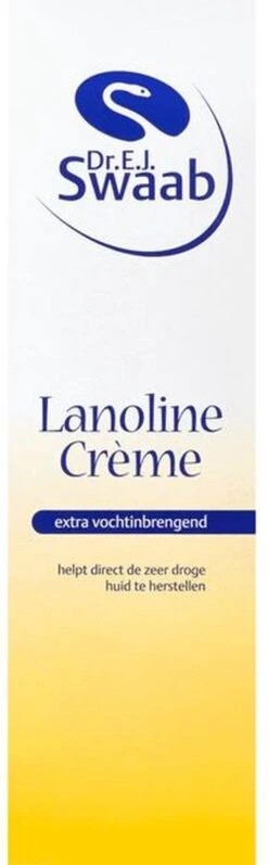 Dr Swaab Lanoline Creme - Tepel Creme Droge Huid - 30 Gram -Zuigelingenvoeding 372x1200