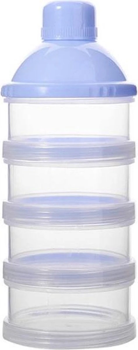 Merkloos Melkpoeder Doseerdoosje - BPA Vrij - Blauw - 4 Lagen -Melkpoeder Toren - Babypoeder Bewaarbakje - Reisbox - Dispenser - Poedertoren 3 Merkloos Melkpoeder Doseerdoosje - BPA Vrij - Blauw - 4 Lagen -Melkpoeder Toren - Babypoeder Bewaarbakje - Reisbox - Dispenser - Poedertoren
