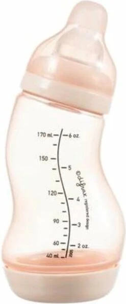 Difrax Anti-Colic S-Babyfles Natural - 170 Ml - Blossom/Roze -Zuigelingenvoeding 501x1200 3