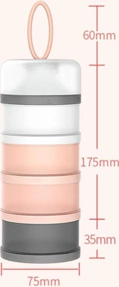 Merkloos Melkpoeder Toren - Melkpoeder Doseerdoosjes - Babyvoeding - Bewaarbakjes - Schenktuit - BPA Vrij - Meenemen En Bewaren - Dispenser - Melkpoeder - Snacks - 4 Laags - Family Favorites - Kraamcadeau - ROZE 10 Merkloos Melkpoeder Toren - Melkpoeder Doseerdoosjes - Babyvoeding - Bewaarbakjes - Schenktuit - BPA Vrij - Meenemen En Bewaren - Dispenser - Melkpoeder - Snacks - 4 Laags - Family Favorites - Kraamcadeau - ROZE -Zuigelingenvoeding 501x1200 4