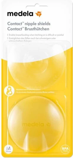 Medela Tepelhoedje Beschermen Je Tepels En Helpen Het Aanleggen Vergemakkelijken Als Dit Niet Goed Lukt Of Pijnlijk Is - Maat M - 20 Mm - 2 Stuks -Zuigelingenvoeding 556x1200 4