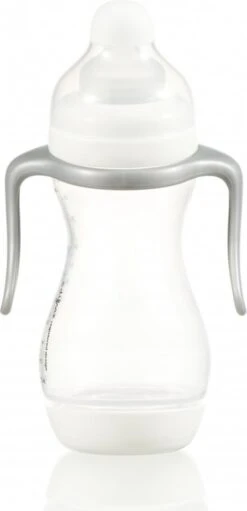 Difrax Papfles XL 310 Ml Wide - Anti-Colic - Wit/Transparant - 1 Stuk -Zuigelingenvoeding 580x1200