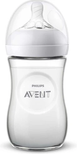 Philips Avent Natural Babyfles - SCF070/25 Babyfles (1m+) Voor Langzame Toevoer - 1x. 23 Philips Avent Natural Babyfles - SCF070/25 Babyfles (1m+) Voor Langzame Toevoer - 1x. -Zuigelingenvoeding 604x1200 2