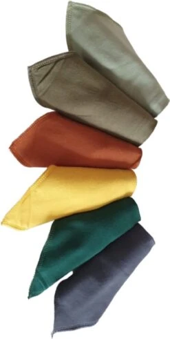 Set Van 6 Multicolor Slabbetjes - 100% Organisch Katoen & Fleece - Bandana Slab - Slabber - Kwijl Slabbetjes - Slabbertjes Baby - Kraamcadeau Jongen - Meisje -Zuigelingenvoeding 604x1200 4