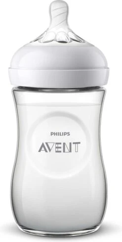 Philips Avent Natural Babyfles - SCF070/25 Babyfles (1m+) Voor Langzame Toevoer - 1x. 33 Philips Avent Natural Babyfles - SCF070/25 Babyfles (1m+) Voor Langzame Toevoer - 1x. -Zuigelingenvoeding 606x1200