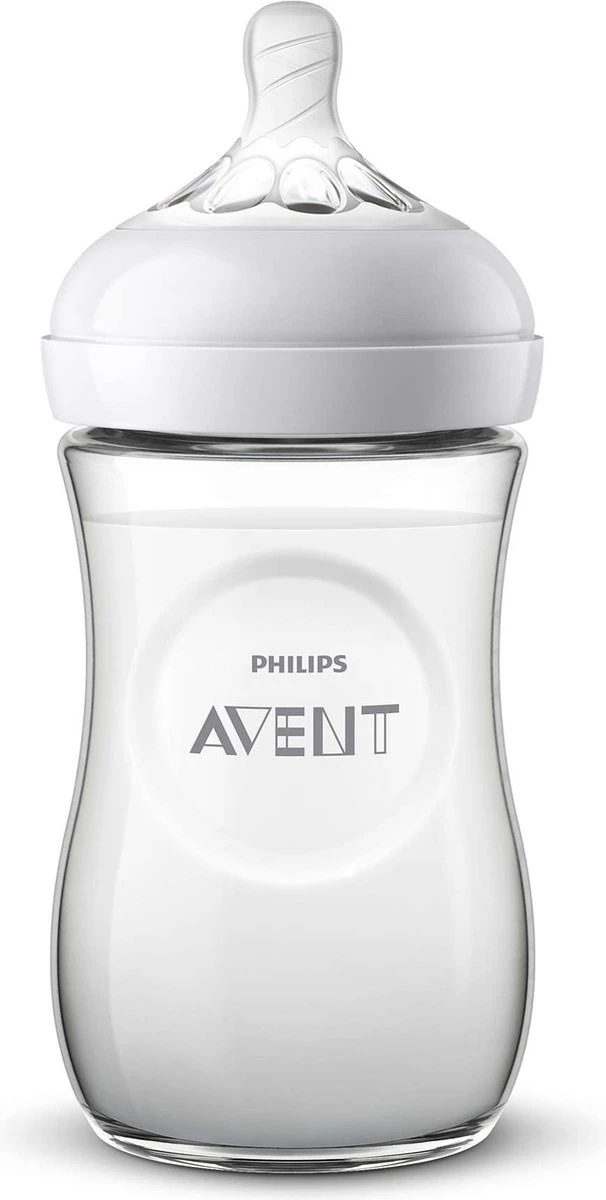 Philips Avent Natural Babyfles - SCF070/25 Babyfles (1m+) Voor Langzame Toevoer - 1x. 18 Philips Avent Natural Babyfles - SCF070/25 Babyfles (1m+) Voor Langzame Toevoer - 1x. - Afbeelding 16