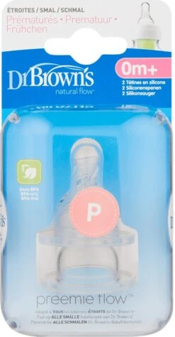 Dr. Brown's Standaard Prematuur Fles Speen - 2 Stuks -Zuigelingenvoeding 625x1200 2