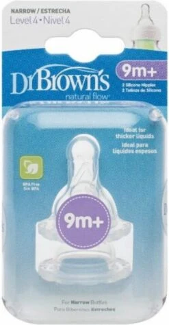 Dr. Brown's Fles Speen Standaard - Fase 4 - 2 Stuks 15 Dr. Brown's Fles Speen Standaard - Fase 4 - 2 Stuks -Zuigelingenvoeding 625x1200 3