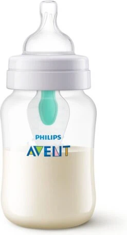 Philips Avent SCF813/14 Anti-Colic Babyfles - Met AirFree Ventiel - 260 Ml - 1 Stuks -Zuigelingenvoeding 648x1200
