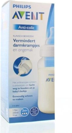 Philips Avent SCF816/17 Anti-colic-babyfles - 3m+ -Zuigelingenvoeding 652x1200