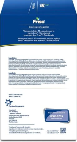 Friso 3 - Opvolgmelk - Vanaf 10 Maanden - 700g - Doos 17 Friso 3 - Opvolgmelk - Vanaf 10 Maanden - 700g - Doos -Zuigelingenvoeding 653x1200