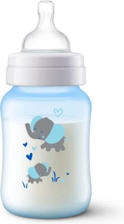 Philips Avent Anti-colic SCF821/15 - Babyfles (260 Ml) - 1 Stuk - Blauw -Zuigelingenvoeding 667x1200 1